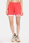 Rosaline Zest Easy Movement Shorts - Poppy Red — thumbnail 2